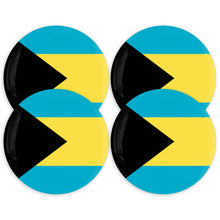 Load image into Gallery viewer, Bahamas Flag 3.5 Inch Coasters