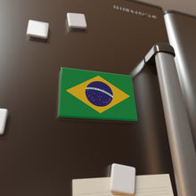 Load image into Gallery viewer, Brazil Flag 2x3 Fridge Magnet