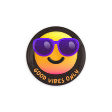 Load image into Gallery viewer, Good Vibes Only 3.5 Inch Round Coasters