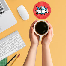 Load image into Gallery viewer, Oh Snap 3.5 Inch Round Coasters