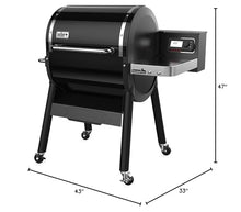 Load image into Gallery viewer, Weber SmokeFire EX4 Wood Fired Pellet Grill, Black, 2nd Generation
