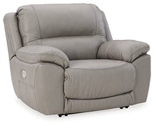 Load image into Gallery viewer, Signature Design by Ashley Dunleith Zero Wall Recliner with Power Headrest, Gray
