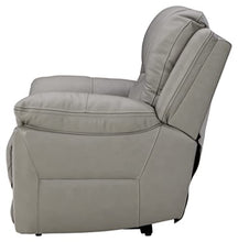 Load image into Gallery viewer, Signature Design by Ashley Dunleith Zero Wall Recliner with Power Headrest, Gray
