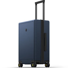 Load image into Gallery viewer, LEVEL8 Carry on Luggage Airline Approved, Carry on Suitcases with Wheels, Lightweight Hardside Luminous Textured Luggage for Travel, Tsa Approved, 20-Inch Carry-On, Navy
