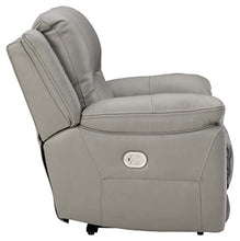 Load image into Gallery viewer, Signature Design by Ashley Dunleith Zero Wall Recliner with Power Headrest, Gray
