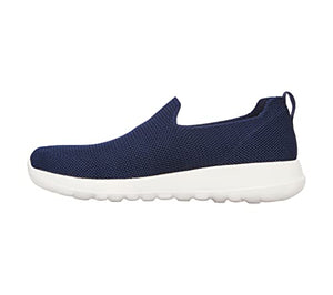 Skechers Men's Go Max-athletic Air Mesh Slip on Walking Shoe, Navy/White/White, 10