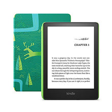 Load image into Gallery viewer, Kindle Paperwhite Kids – kids read, on average, more than an hour a day with their Kindle - 16 GB, Emerald Forest
