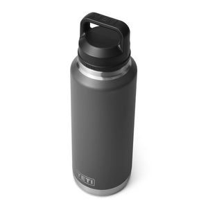 YETI Rambler 46 oz Bottle, Vacuum Insulated, Stainless Steel with Chug Cap, Charcoal