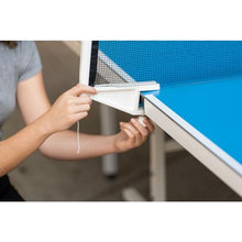 Load image into Gallery viewer, STIGA XTR Professional Outdoor Table Tennis Tables – All Weather Aluminum Waterproof Outdoor or Indoor Design with Net &amp; Post - 10 Minute Easy Assembly Ping Pong Table with Compact Storage
