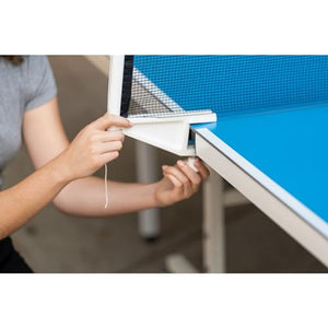 STIGA XTR Professional Outdoor Table Tennis Tables – All Weather Aluminum Waterproof Outdoor or Indoor Design with Net & Post - 10 Minute Easy Assembly Ping Pong Table with Compact Storage