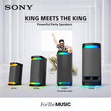 Load image into Gallery viewer, Sony SRS-XV800 X-Series Wireless Portable Bluetooth Karaoke Party Speaker(Black)
