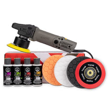 Load image into Gallery viewer, Chemical Guys BUF 503X TORQX Random Orbital Polisher, Pads, Polishes &amp; Compounds Kit (Safe for Cars, Trucks, SUVs, &amp; More) 700W, Orbit 8mm - 9 Items
