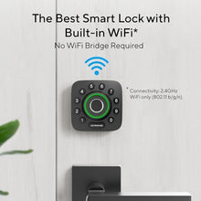 Load image into Gallery viewer, ULTRALOQ U-Bolt Pro WiFi Smart Lock with Door Sensor, 8-in-1 Keyless Entry Door Lock with Built-in WiFi,Fingerprint ID,App Remote Control,Auto Unlock,Door Status Alert,WiFi Deadbolt Door Lock
