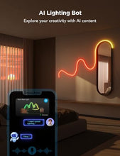 Load image into Gallery viewer, Govee Neon Lights, RGBIC Neon Rope Light 2 Works with Matter, Alexa, Google Assistant, Custom DIY Neon Strip Lights for Bedroom and Wall Decor, Shape Mapping, Softer Material, 16.4ft, White
