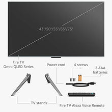 Load image into Gallery viewer, Amazon Fire TV 55&quot; Omni QLED Series 4K UHD smart TV, Dolby Vision IQ, Fire TV Ambient Experience, local dimming, hands-free with Alexa
