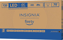 Load image into Gallery viewer, INSIGNIA 70-inch Class F30 Series LED 4K UHD Smart Fire TV with Alexa Voice Remote (NS-70F301NA23)
