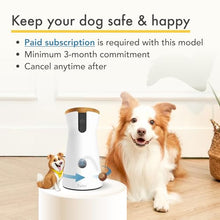 Load image into Gallery viewer, Furbo 360° Dog Camera + Nanny Bundle: Home Security &amp; Dog Safety Alerts, Rotating Pet Treat Dispenser Camera with Speaker, Smart Home Indoor Cam w Phone App (Additional Subscription Required at Setup)
