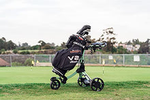 Load image into Gallery viewer, Alphard Club Booster V2 E-Wheels – Convert Your Push Cart into a Motorized, Electric Remote-Controlled Golf Caddie (Clicgear 3-Wheel Carts)
