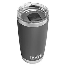 Load image into Gallery viewer, YETI Rambler 20 oz Tumbler, Stainless Steel, Vacuum Insulated with MagSlider Lid, Charcoal
