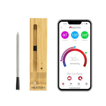 Load image into Gallery viewer, MEATER Plus: Wireless Smart Meat Thermometer with Bluetooth | Long Range | Measures Internal &amp; Ambient Temp | for BBQ, Oven, Grill, Kitchen, Smoker, Rotisserie
