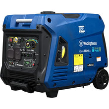 Load image into Gallery viewer, Westinghouse Outdoor Power Equipment 4500 Peak Watt Super Quiet Dual Fuel Portable Inverter Generator, Remote Electric Start, Gas &amp; Propane Powered, RV Ready, CO Sensor, Parallel Capable
