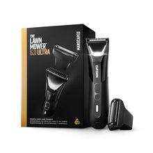 Load image into Gallery viewer, MANSCAPED® The Lawn Mower® 5.0 Ultra Groin &amp; Body Hair Trimmer – Dual-Head SkinSafe™ Trimmer &amp; Foil Blades, Waterproof Wet/Dry Groomer, USB-C Rechargeable with Travel Pouch, Men’s Ball Shaver
