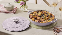 Load image into Gallery viewer, Le Creuset Signature Enameled Cast Iron Petal Braiser, 2.25qt., Honey
