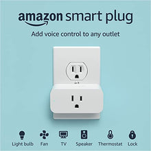 Load image into Gallery viewer, Amazon Smart Plug | Works with Alexa | Simple setup, endless possibilities
