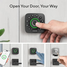 Load image into Gallery viewer, ULTRALOQ U-Bolt Pro WiFi Smart Lock with Door Sensor, 8-in-1 Keyless Entry Door Lock with Built-in WiFi,Fingerprint ID,App Remote Control,Auto Unlock,Door Status Alert,WiFi Deadbolt Door Lock
