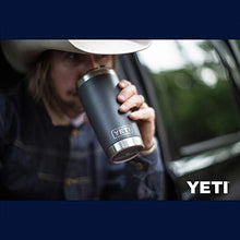 Load image into Gallery viewer, YETI Rambler 20 oz Tumbler, Stainless Steel, Vacuum Insulated with MagSlider Lid, Charcoal
