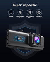 Load image into Gallery viewer, REDTIGER Dash Cam Front Rear, 4K/2.5K Full HD Dash Camera for Cars, Free 32GB Card, Built-in Wi-Fi GPS, 3.16” IPS Screen, Night Vision, 170°Wide Angle, WDR, 24H Parking Mode
