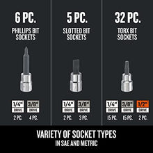 Load image into Gallery viewer, CRAFTSMAN Socket Set, 299 Pieces, Includes Deep Socket, Shallow Socket, Hex Bit, Torx Bit, Slotted Bit, and Phillips (CMMT45310)
