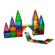 Load image into Gallery viewer, MAGNA-TILES Classic 100-Piece Magnetic Construction Set, The ORIGINAL Magnetic Building Brand
