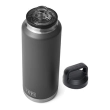 Load image into Gallery viewer, YETI Rambler 46 oz Bottle, Vacuum Insulated, Stainless Steel with Chug Cap, Charcoal
