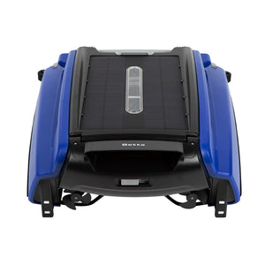 Betta SE Solar Powered Automatic Robotic Pool Skimmer Cleaner with 30-Hour Continuous Cleaning Battery Power and Re-engineered Twin Salt Chlorine Tolerant Motors (Blue)