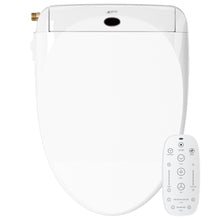 Load image into Gallery viewer, LEIVI Electric Bidet Smart Toilet Seat with Dual Control Mode, Adjustable Warm Water and Air Dryer, Ultra Slim Heated Toilet Seat, Oscillating and Pulsating Spray Wash, LED Nightlight, Elongated
