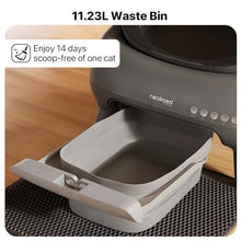 Load image into Gallery viewer, Neakasa M1 Open-Top Self Cleaning Cat Litter Box, Automatic Cat Litter Box with APP Control, Odor-Free Waste Disposal includes Trash Bags
