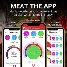 Load image into Gallery viewer, MEATER Plus: Wireless Smart Meat Thermometer with Bluetooth | Long Range | Measures Internal &amp; Ambient Temp | for BBQ, Oven, Grill, Kitchen, Smoker, Rotisserie
