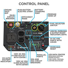 Load image into Gallery viewer, Westinghouse Outdoor Power Equipment 4500 Peak Watt Super Quiet Dual Fuel Portable Inverter Generator, Remote Electric Start, Gas &amp; Propane Powered, RV Ready, CO Sensor, Parallel Capable
