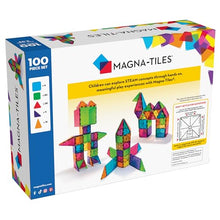 Load image into Gallery viewer, MAGNA-TILES Classic 100-Piece Magnetic Construction Set, The ORIGINAL Magnetic Building Brand
