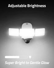 Load image into Gallery viewer, eufy Security Floodlight Cam S330, 360-Degree Pan &amp; Tilt Coverage, 2K Full HD, 3,000 Lumens, Smart Lighting, Weatherproof, On-Device AI Subject Lock and Tracking, No Monthly Fee, Hardwired
