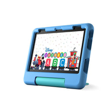 Load image into Gallery viewer, Amazon Fire HD 8 Kids tablet, ages 3-7. Top-selling 8&quot; kids tablet on Amazon - 2022 | ad-free content with parental controls included, 13-hr battery, 32 GB, Blue
