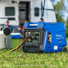 Load image into Gallery viewer, Westinghouse Outdoor Power Equipment 4500 Peak Watt Super Quiet Dual Fuel Portable Inverter Generator, Remote Electric Start, Gas &amp; Propane Powered, RV Ready, CO Sensor, Parallel Capable
