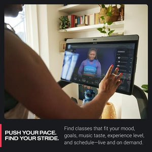 Peloton Tread | Treadmill for Running, Walking, and Hiking with Manual or Auto-Incline Options and Immersive 24” HD Touchscreen