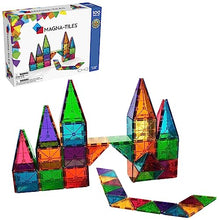 Load image into Gallery viewer, MAGNA-TILES Classic 100-Piece Magnetic Construction Set, The ORIGINAL Magnetic Building Brand
