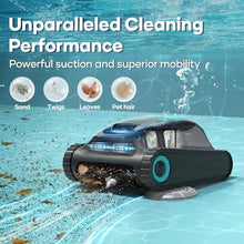 Load image into Gallery viewer, (2024 New) AIPER Scuba S1 Cordless Robotic Pool Cleaner, Pool Vacuum for Inground Pools, Wall and Waterline Cleaning, WavePath 2.0 Smart Navigation, 150 min Battery Life, for Pools up to 1,600 Sq.ft
