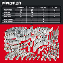 Load image into Gallery viewer, CRAFTSMAN Socket Set, 299 Pieces, Includes Deep Socket, Shallow Socket, Hex Bit, Torx Bit, Slotted Bit, and Phillips (CMMT45310)
