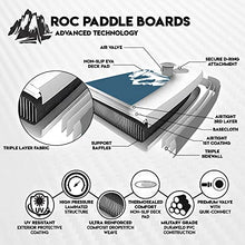 Load image into Gallery viewer, Roc Inflatable Stand Up Paddle Boards with Premium SUP Paddle Board Accessories, Wide Stable Design, Non-Slip Comfort Deck for Youth &amp; Adults (Navy, 10 FT)
