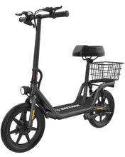 Load image into Gallery viewer, Gotrax FLEX Electric Scooter with Seat for Adult, Max 16-25miles Range, 15.5-20mph Power by 400W-500W Motor, Comfortable 14&quot; Pneumatic Tire and Wider Deck &amp; Height Adujustable Seat with Carry Basket
