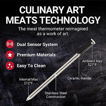 Load image into Gallery viewer, MEATER Plus: Wireless Smart Meat Thermometer with Bluetooth | Long Range | Measures Internal &amp; Ambient Temp | for BBQ, Oven, Grill, Kitchen, Smoker, Rotisserie
